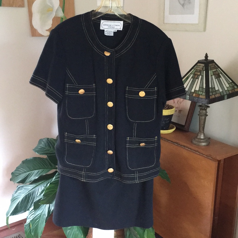 Vintage Adrienne Vittadini Suit
